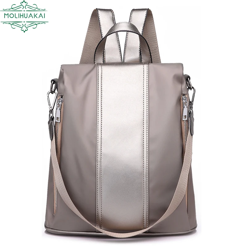 

Модный женский рюкзак из ткани Оксфорд, многофункциональный женский рюкзак, Повседневная противокражная женская сумка, школьный рюкзак 2022