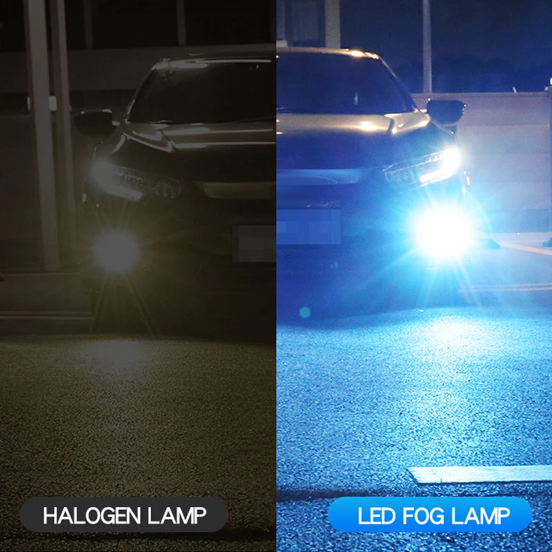 2PCS Strobe Car Fog Lamp H1 H3 H8 h11 LED 9006 Hb4 H7 Daytime Running Light Flash Driving Bulb White Led Bulbs For Lights - купить по