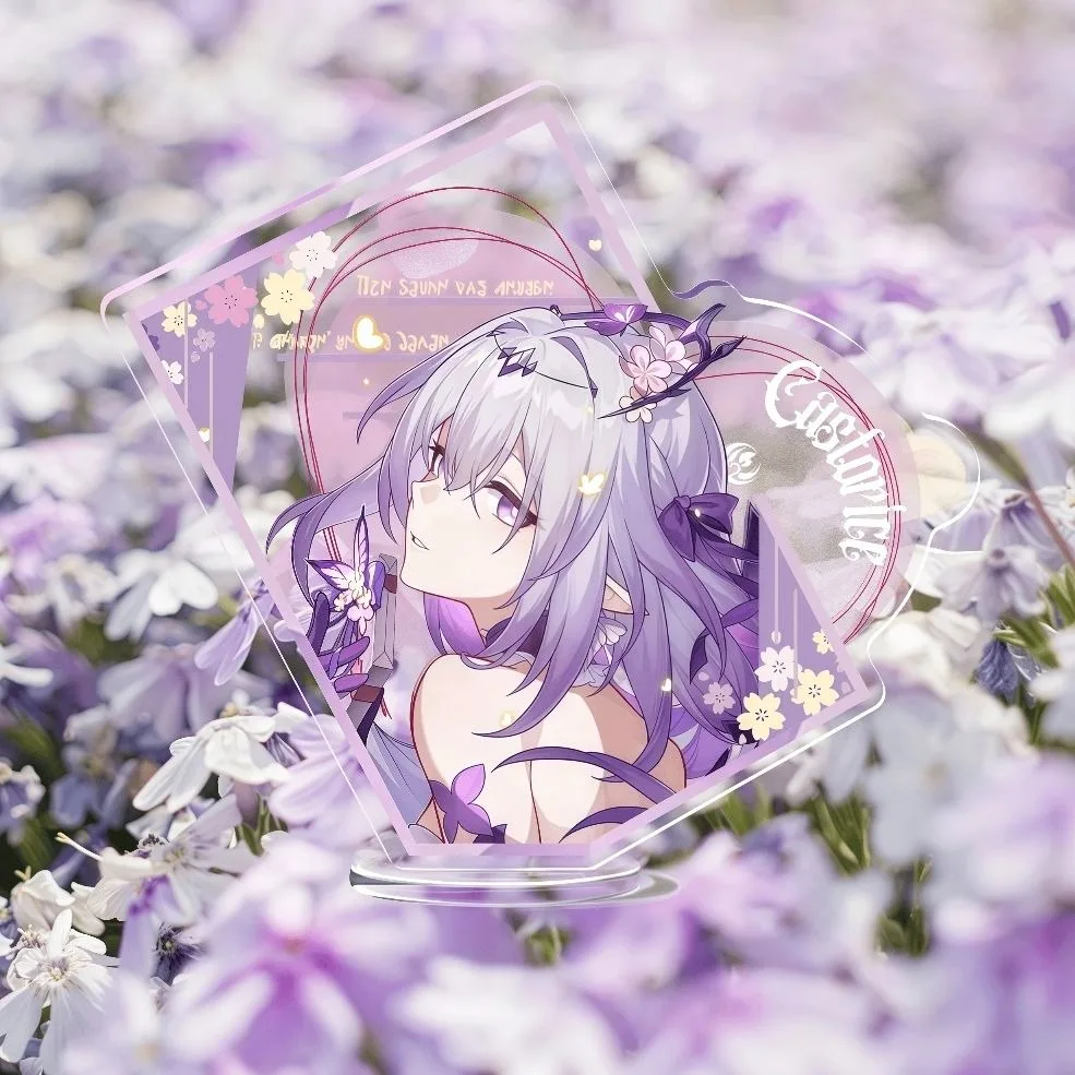 

Honkai Star Rail периферийные акриловые подставки Castorice Firefly модель тарелка косплей аниме фанаты игры подарок настольный орнамент фигурка