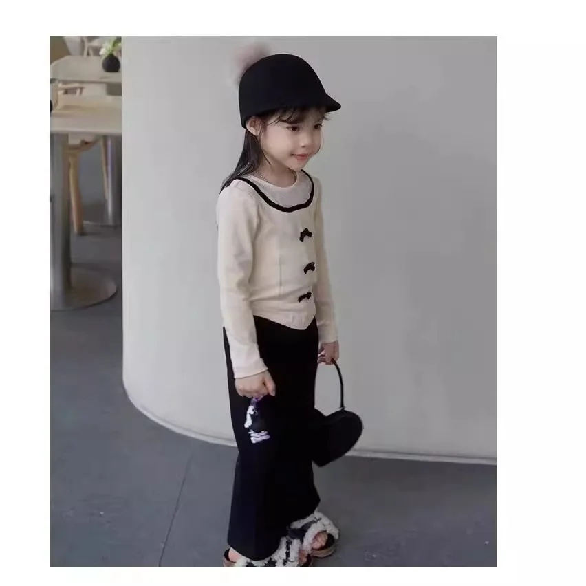 dziewczynkę ubrania garnitur dziewczęcy zestaw na wiosnę i jesień małe dziewczynki z długimi rękawami kobieta skarb moda wiosenny