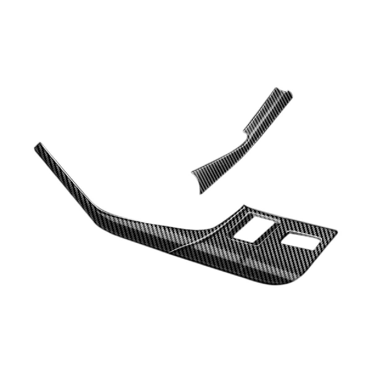 Автомобильная рамка из углеродного волокна для центральной консоли наклейка