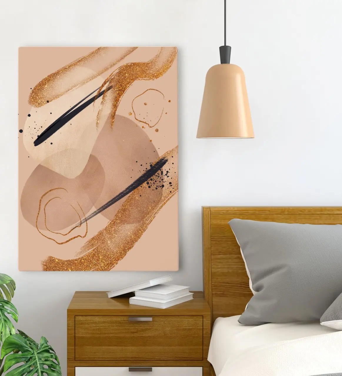 

BK Подарочный холщовый стол для спальни konsepli 70x100 см-29