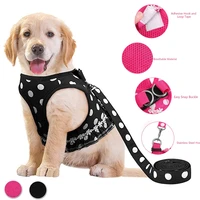 dog harness antipull adjustable puppy cat collar leash accessories vest chest belt leads pectoral breast band for small medium