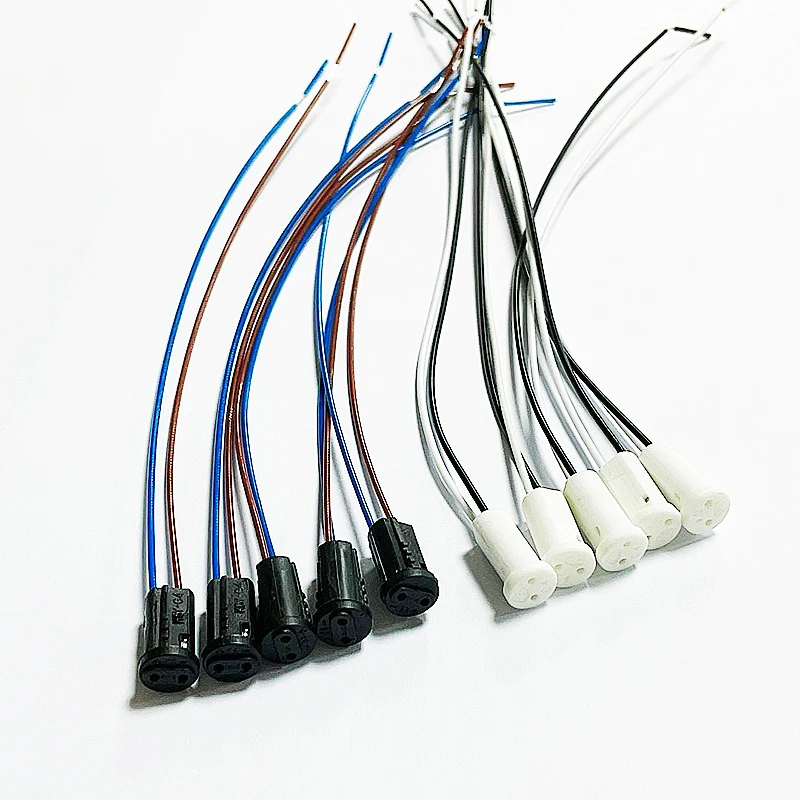 10 шт. держатель лампы G4 Высококачественная розетка для хрустальной 12 В 220