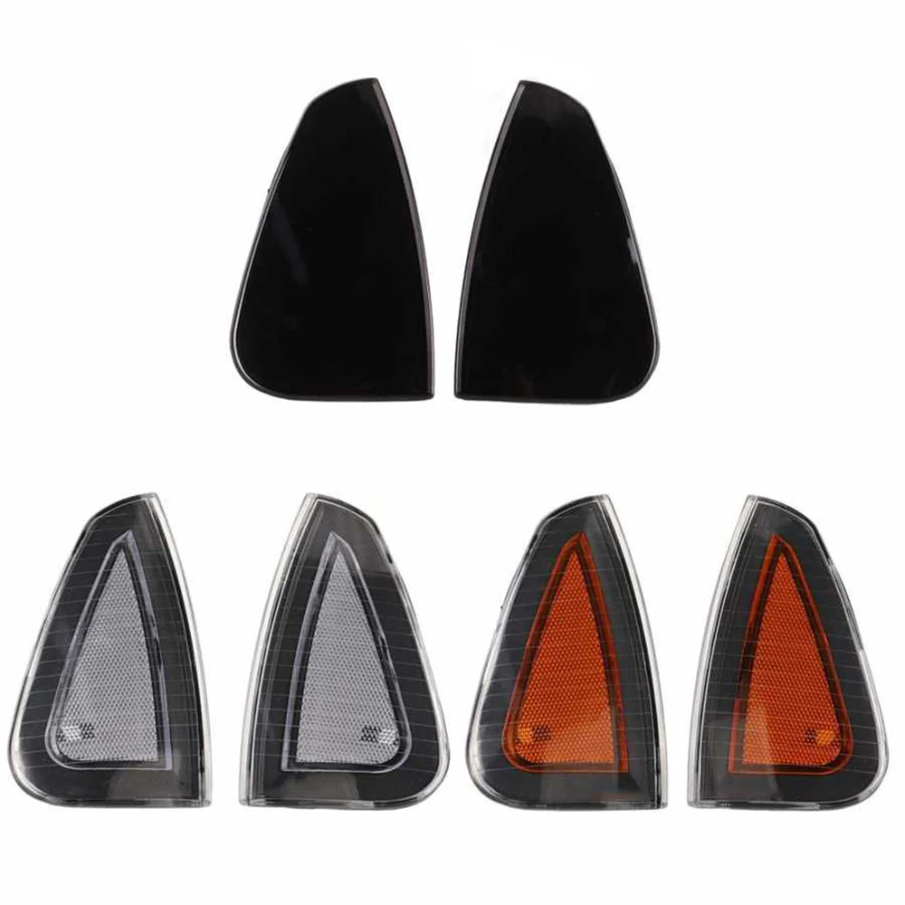 

1 Pair Yellow/White/Black Side Marker Lights CH2550124, CH2551126, 4806219AD, 4806218AD Fit for Dodge Charger 2005-2010