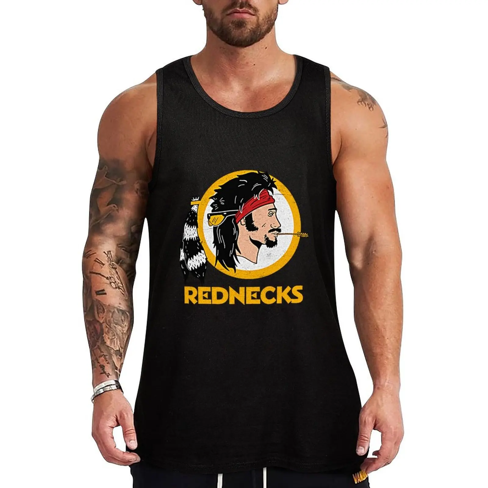 Фото Майка Washington Rednecks, быстросохнущая, дышащая, легкая, без рукавов №1