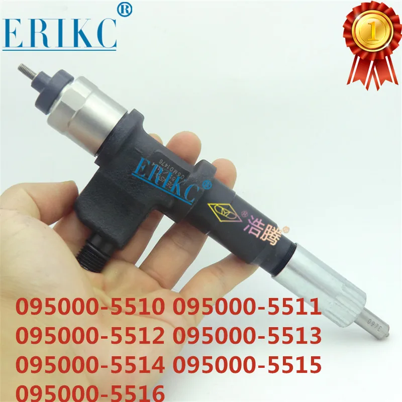 

ERIKC 5513 Common Rail Fuel Injector Assy 095000-5513 (8976034157) 8-97603415-7 and Fuel Pump Dispenser Inyector 0950005513