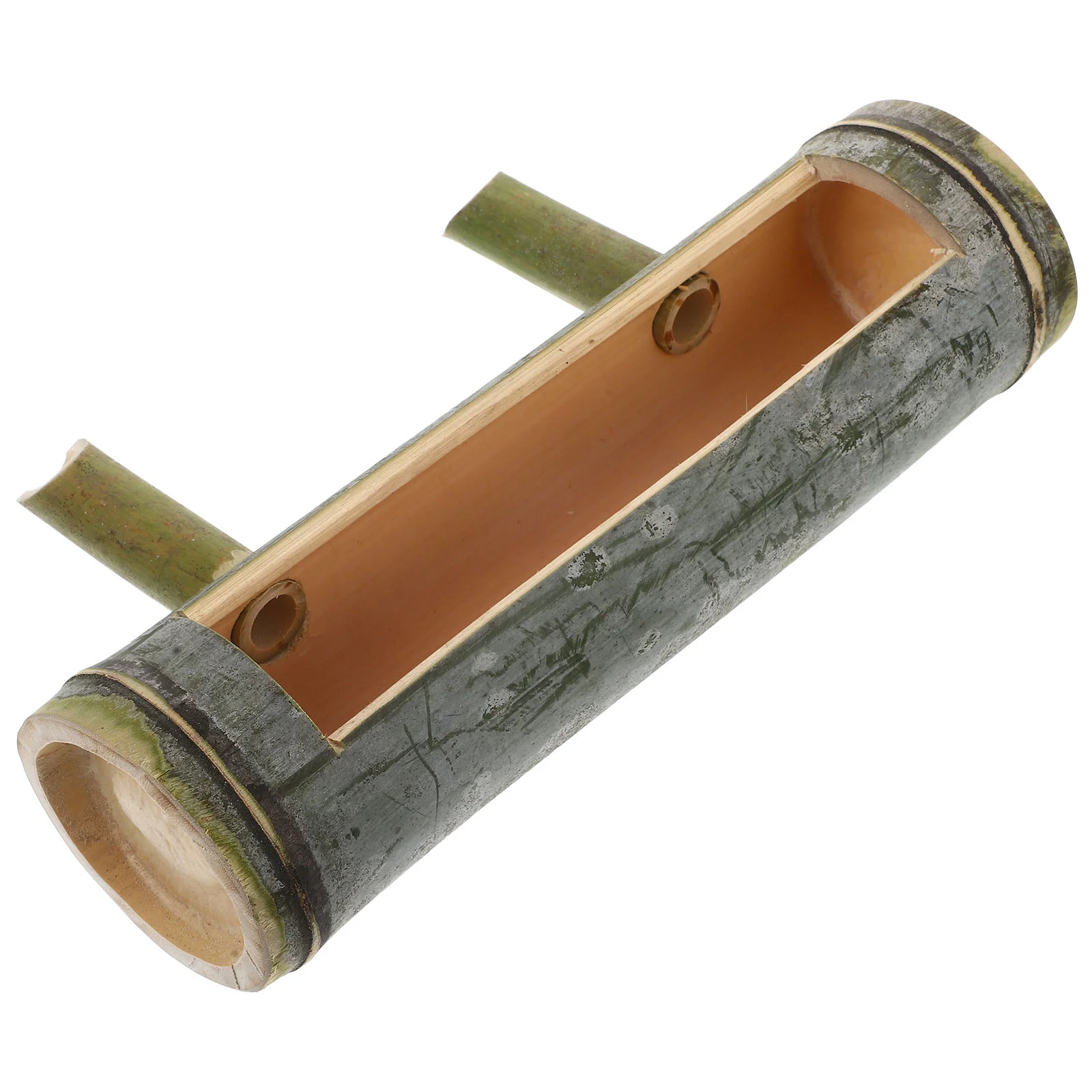 Бамбуковые аксессуары для воды фонтан носик аквариум садовый декор счастливый