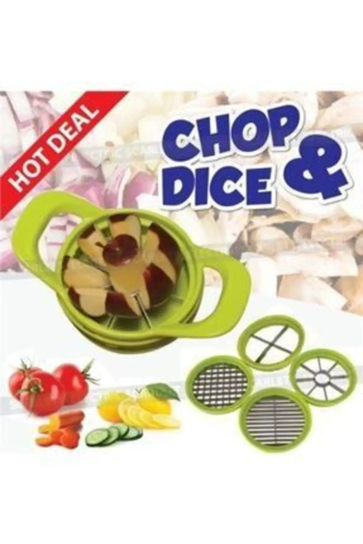 

Chop & Dice New Generation Fruit Vegetable Slicer