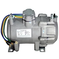 low noise dc 12v 24v electric automotive scroll air conditioner compressor