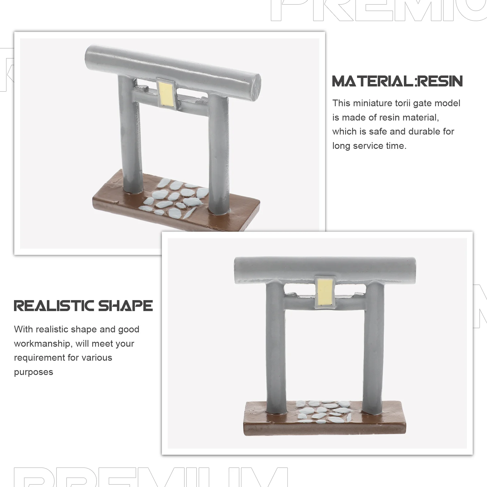 Аксессуары для ворот Torii миниатюрный дом орнамент декор игрушечная комната