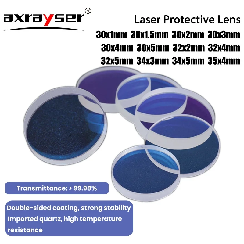 

Лазерные защитные линзы axrayser D30-35 мм для Precitec Raytools WSX