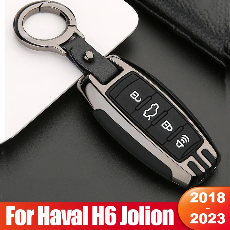 

For Haval H6 3th Gen 2018 2019 2020 2021 2022 2023 H6 Coupe Jolion Car Remote Key Case Cover Shell Zinc alloy Accessories