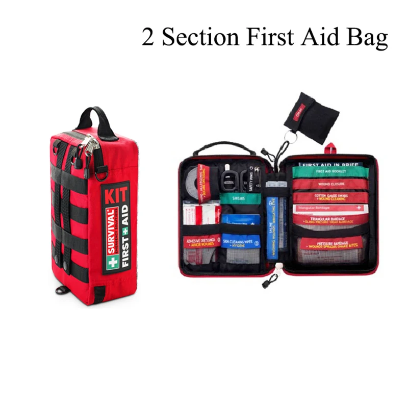 Mini First Aid Kits Gear Medical Trauma Kit Car Emergency Kits Lifeguard Rescue Equipment Survival Kit Military