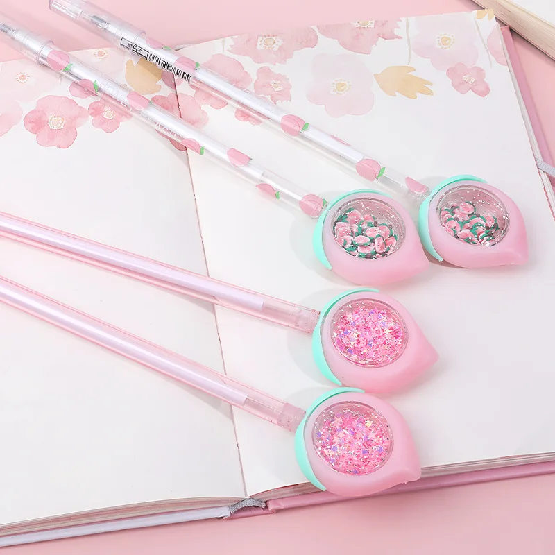 

Cartoon Creative Gel Pen Cute Lamb Black Water Pen Student Stationery Kawaii School Supplies Pen