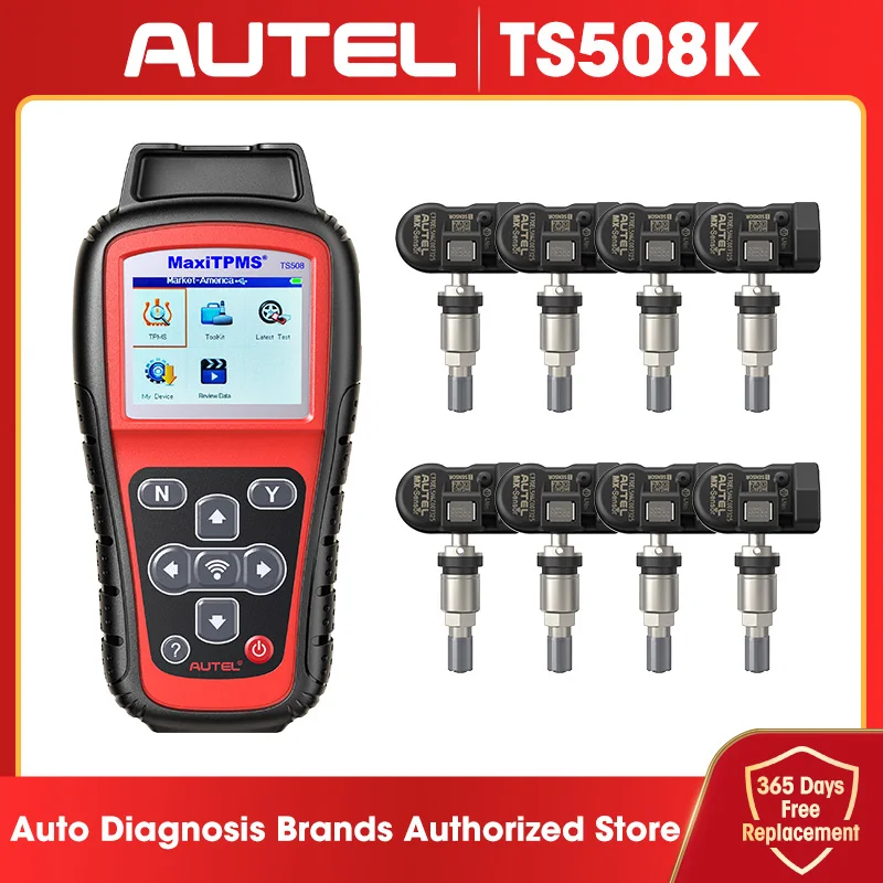 Autel MaxiTPMS TS508K диагностический инструмент TPMS датчик программатор OBD 315 433 МГц датчик давления в шинах диагностические инструменты для ремонта шин