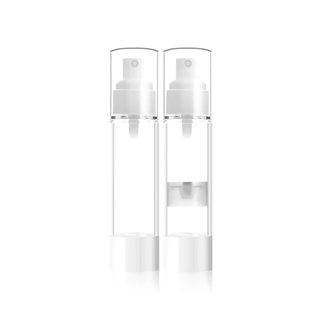 

15ml Empty Emulsion Bottles Vacuum Pump Bottles AS Plastic Lotion Sub-Bottling With PP Cream Airless Bottle