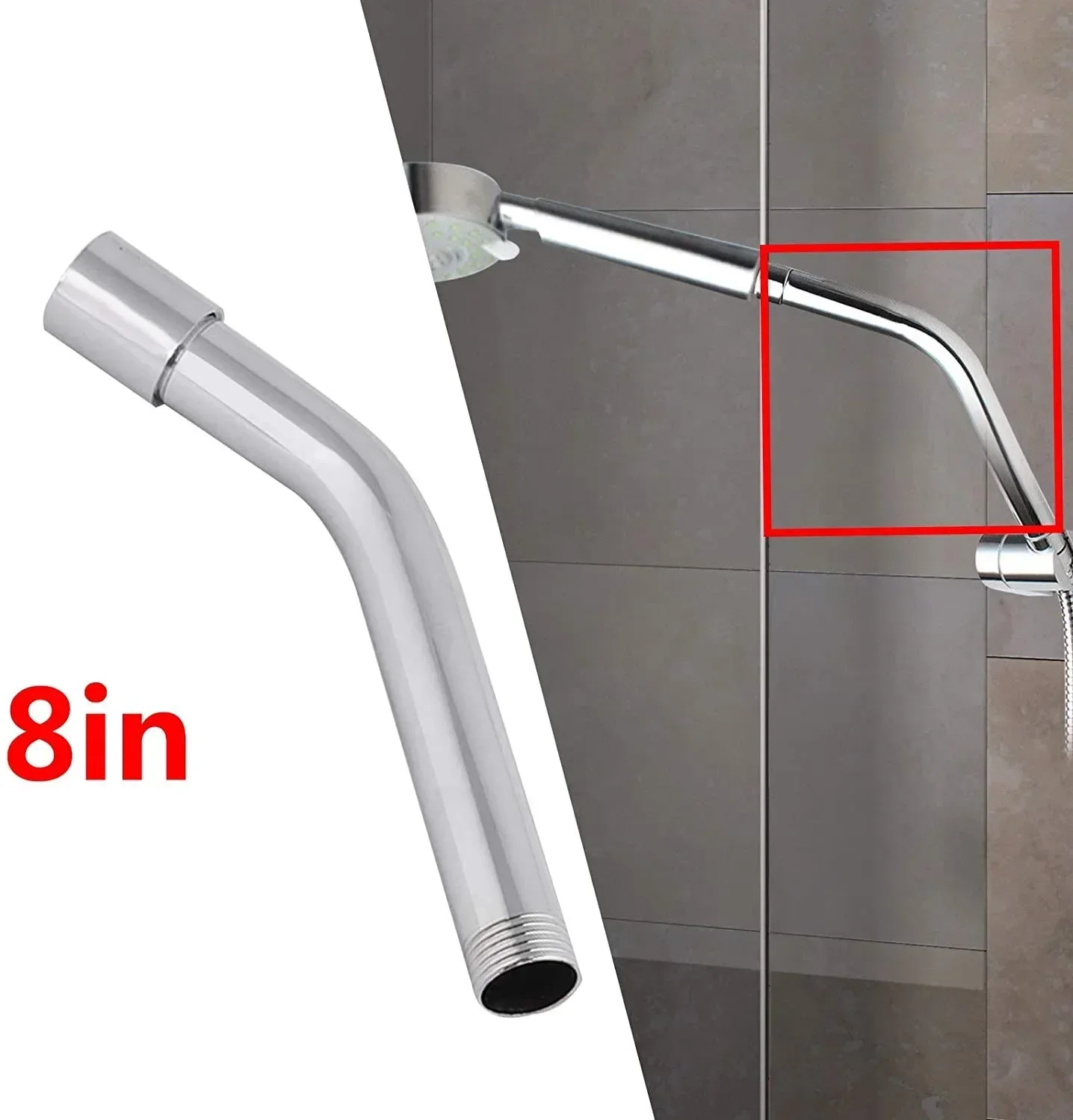 Прочная высококачественная практичная удлинительная труба для душа