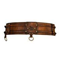 medieval belt leather belt classic medieval ring belt retro renaissance knight belt leather holsters for men women larp ren