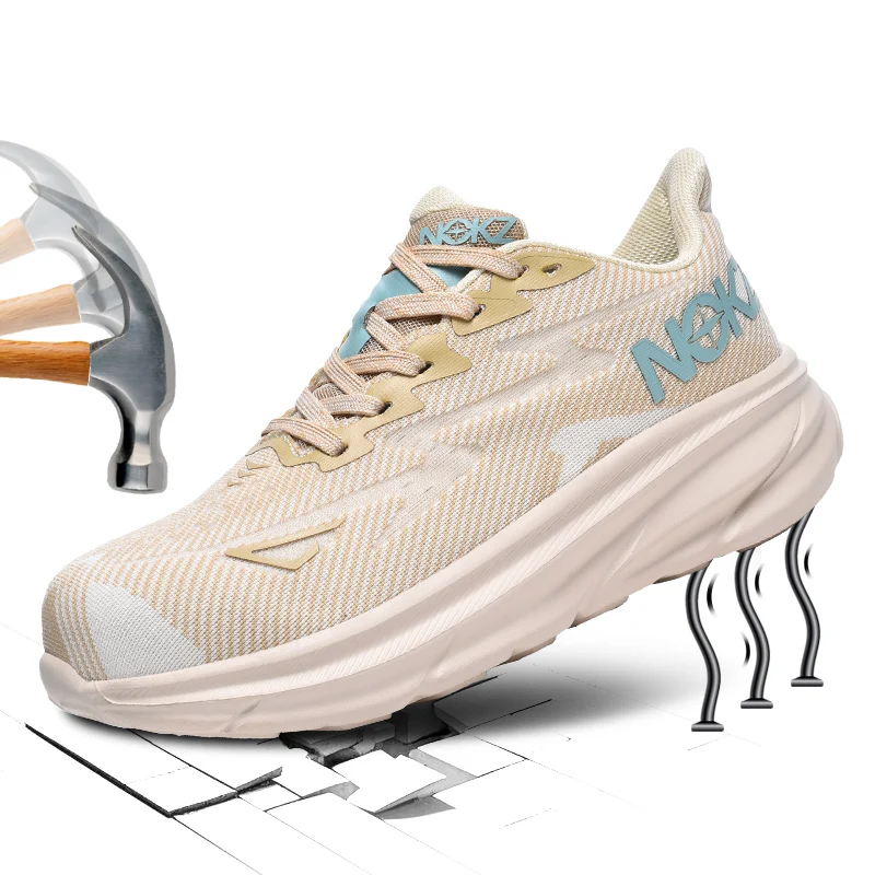 Новая мужская и женская обувь для защиты труда противоударная противопрокольная