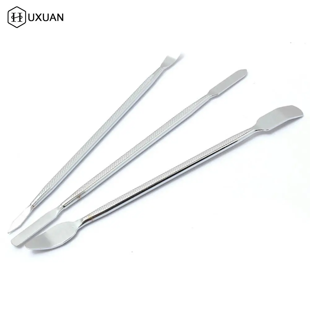 

3PCS/Set Repair Opening Pry Hand Tool Kit Blade Phone Tablet PC Metal Spudger Disassemble Tools For iPhone/iPad/Tablet