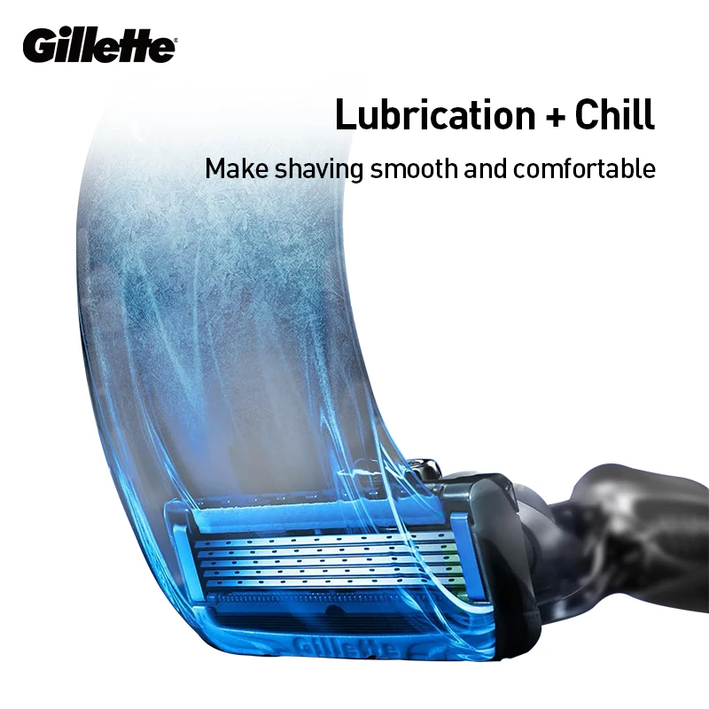 Оригинальная бритва Gillette Fusion 5 Proglide Air Power, безопасный бритвенный станок, 5-слойное лезвие для мужского бритья лица (art.: 3920cbfbd43aa) - 3920cbfbd43aa