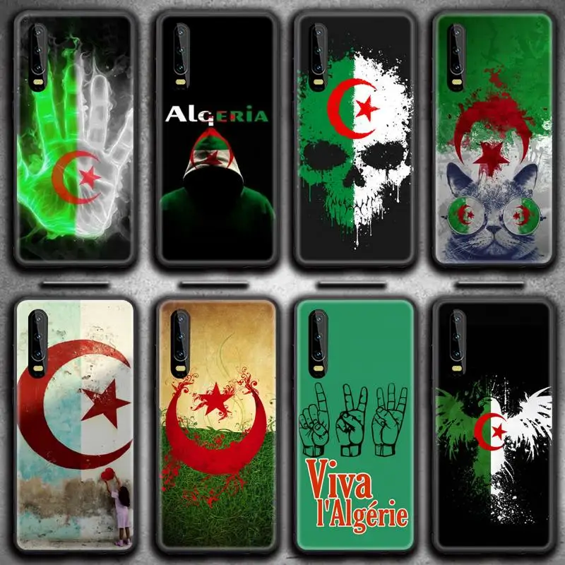 Чехол с флагом Алжира для телефона Huawei P20 P30 P40 lite E Pro Mate 40 30 20 P Smart 2020 |