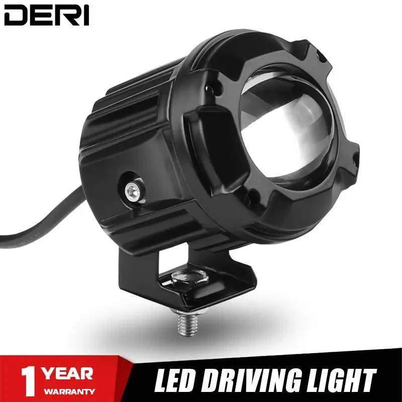 

3Inch LED Driving Light White Yellow Combo Beam Round 12V 24V For Pickup Wagon Mining Marine Tractor Road Roller Garden Lighting
