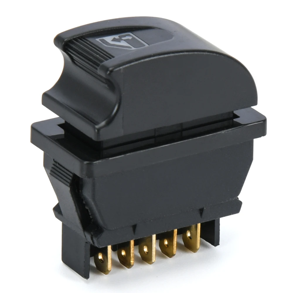 

Универсальный автомобильный электрический переключатель стеклоподъемника, контроллер управления, 5-контактный DC 12 В, 20 А, аксессуары для переключателей стеклоподъемника