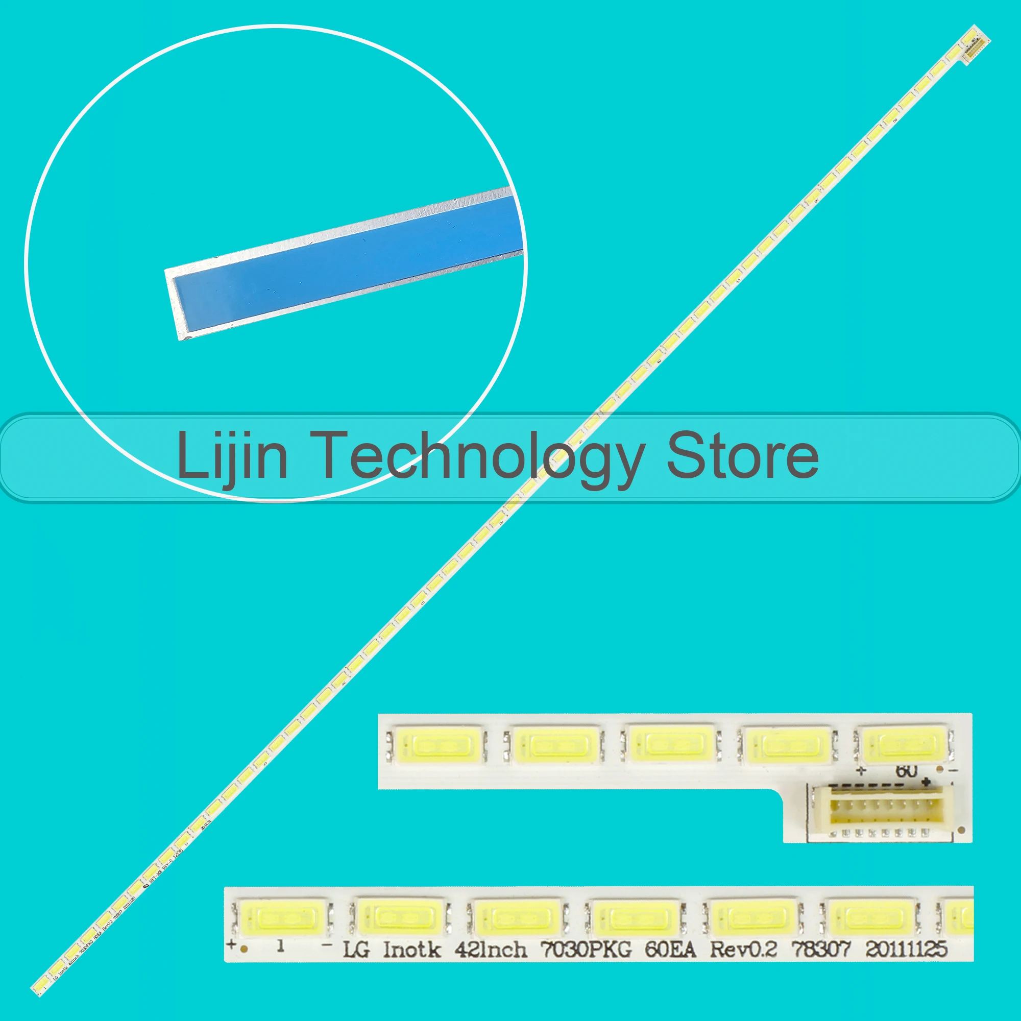 

Светодиодная лента подсветки 7030PKG 60EA для LG 42LS570T
