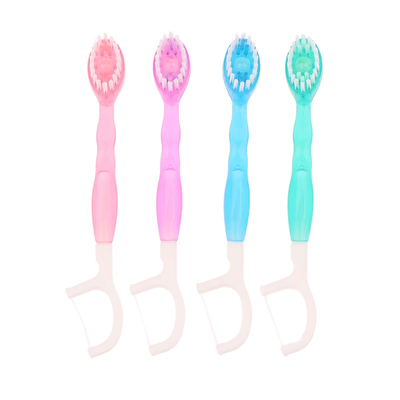 12 шт. одноразовая зубная щетка взрывная бусина для взрослых чистящая портативная
