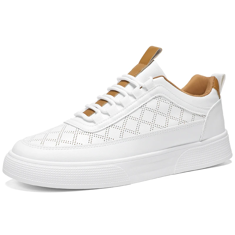 Новые мужские повседневные туфли большого размера с дышащей сетчатой