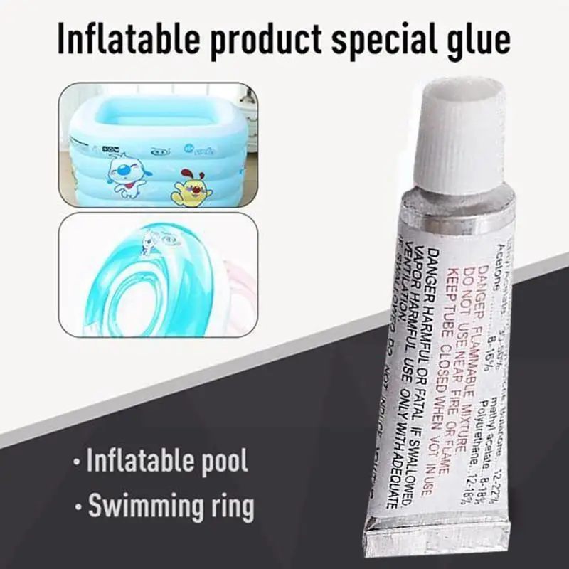 

Pvc Adhesive Inflatable Boat Repair Glue Inflatable Toy Swimming Pool Puncture Patch Kayak Patches Accessories For Repair G O5E7