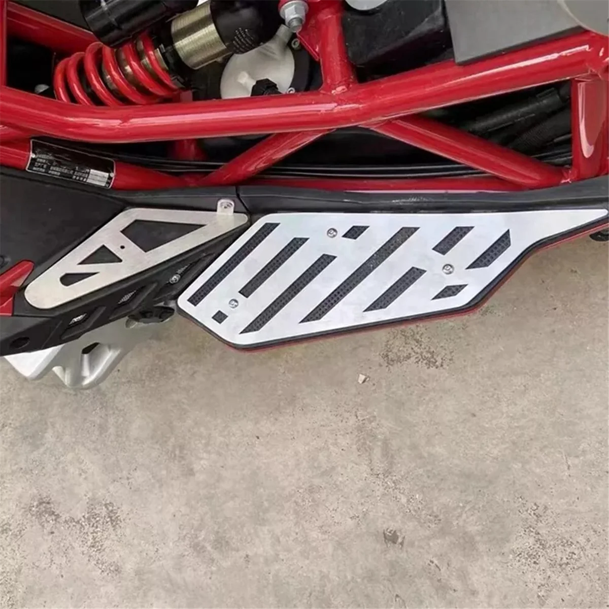 1 комплект для Italjet Dragster 200/250i/125/400 педали накладки на подставка ног