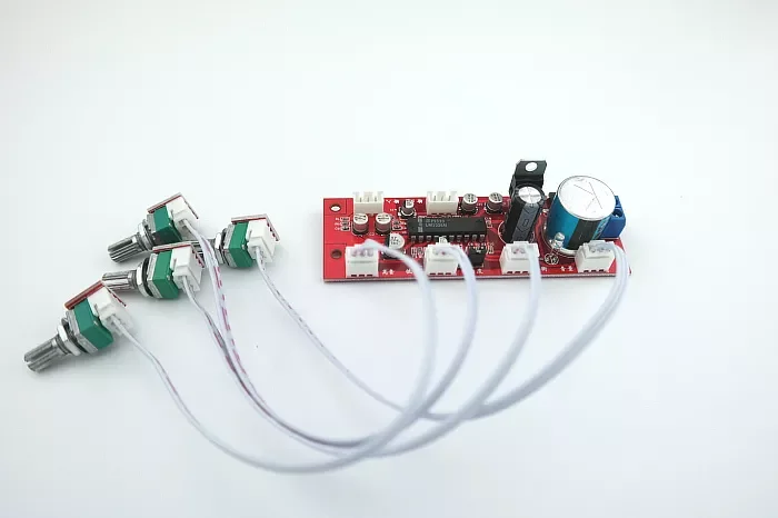 

LM1036 tone board With treble bass volume adjustment pre-amplifier Tone Board