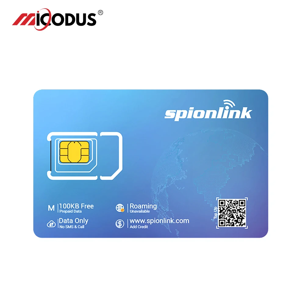 Только SIM-карта Spionlink для всех моделей GPS-трекеров MiCODUS таких как