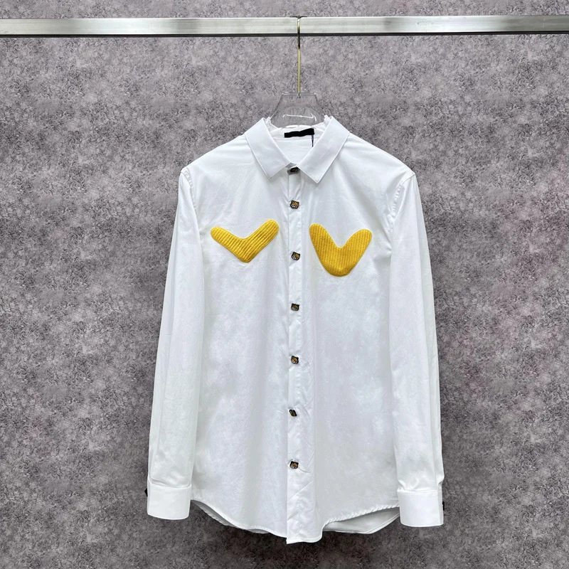 

Мужская повседневная хлопковая рубашка с короткими рукавами, Размеры S 2XL # BG27