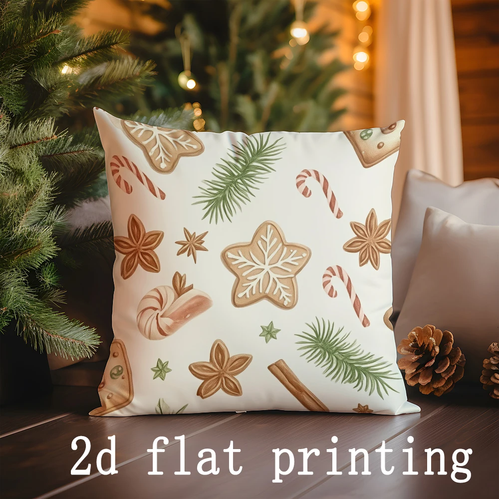 

Наволочка Велюр Рождественский Узор 40x40/45x45/50x50/60x60 см