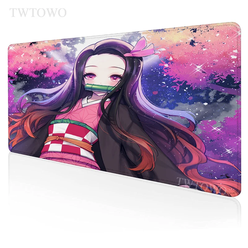 

Anime Demon Slayer Kimetsu No Yaiba Kamado Nezuko Mouse Pad Gamer XL Home HD Mousepad XXL Desk Mats Carpet Office Table Mat
