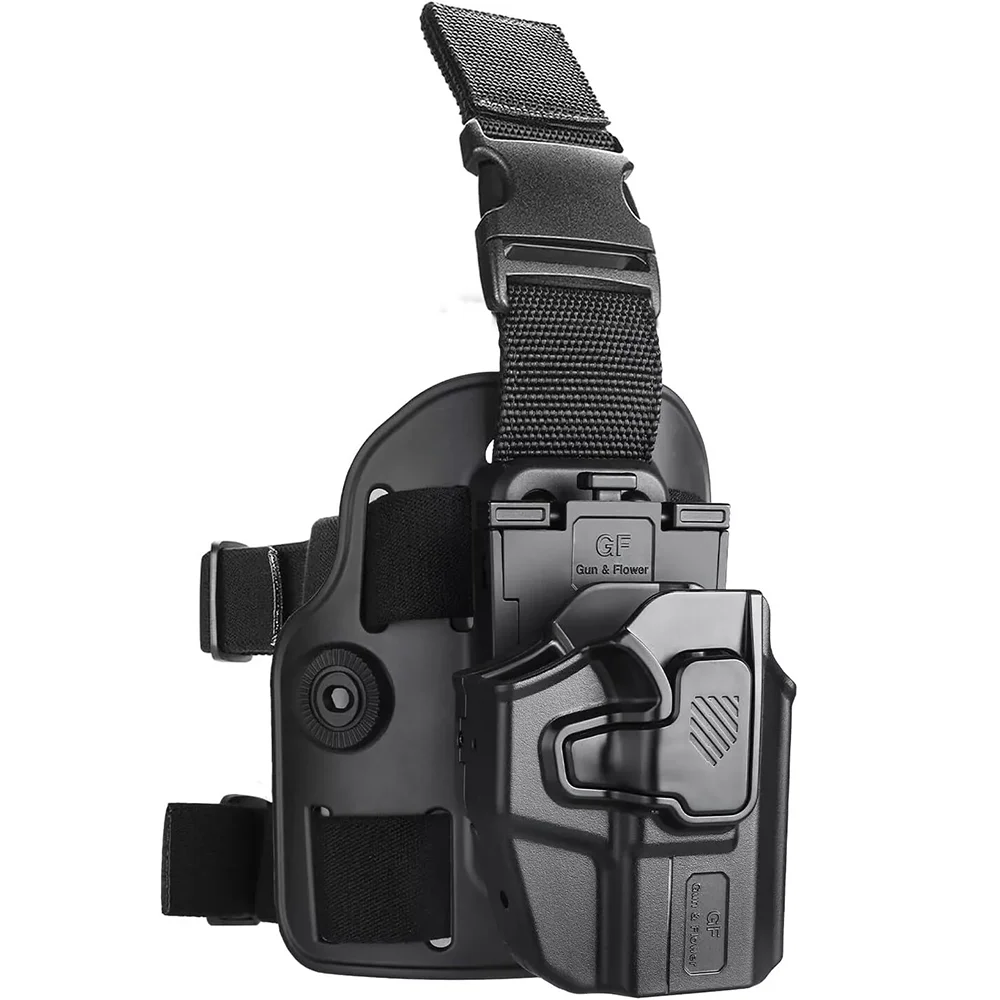 Универсальная кобура для ног подходит Taurus G3C G2C GX4 Glock43XMOS Glock43X SigP365X Macro правая рука