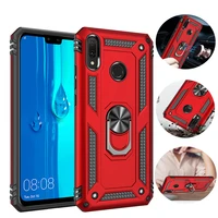 shockproof phone case for huawei y9prime y5 y6 y6s y7 pro 2019 ring magnetic protective cover for honor 8s 8a enjoy 7c 9plus