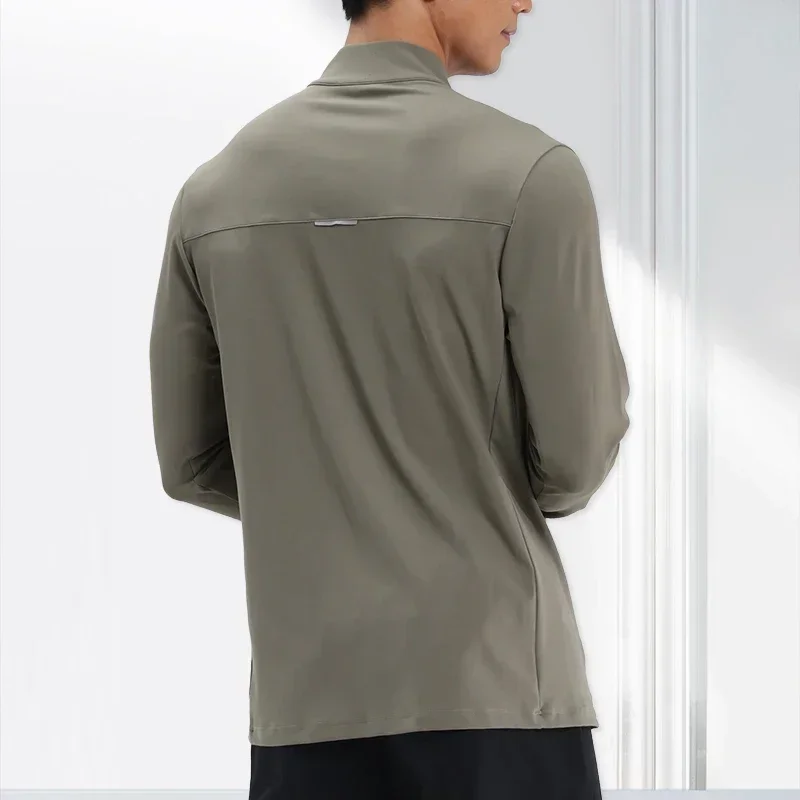 Спортивная мужская куртка новая комфортная мягкость быстросохнущий кардиган с