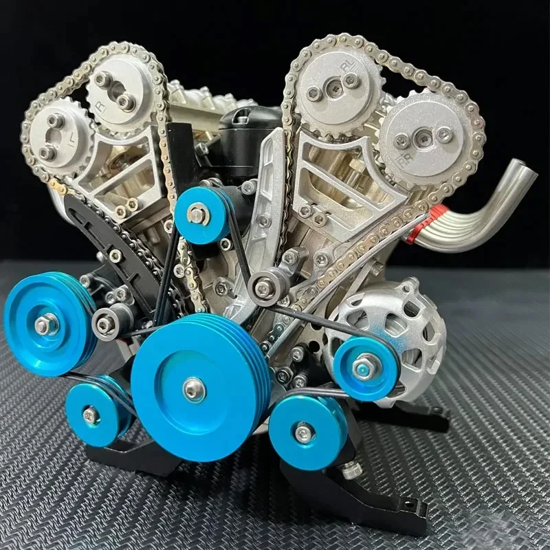 Модель двигателя TECHING V8