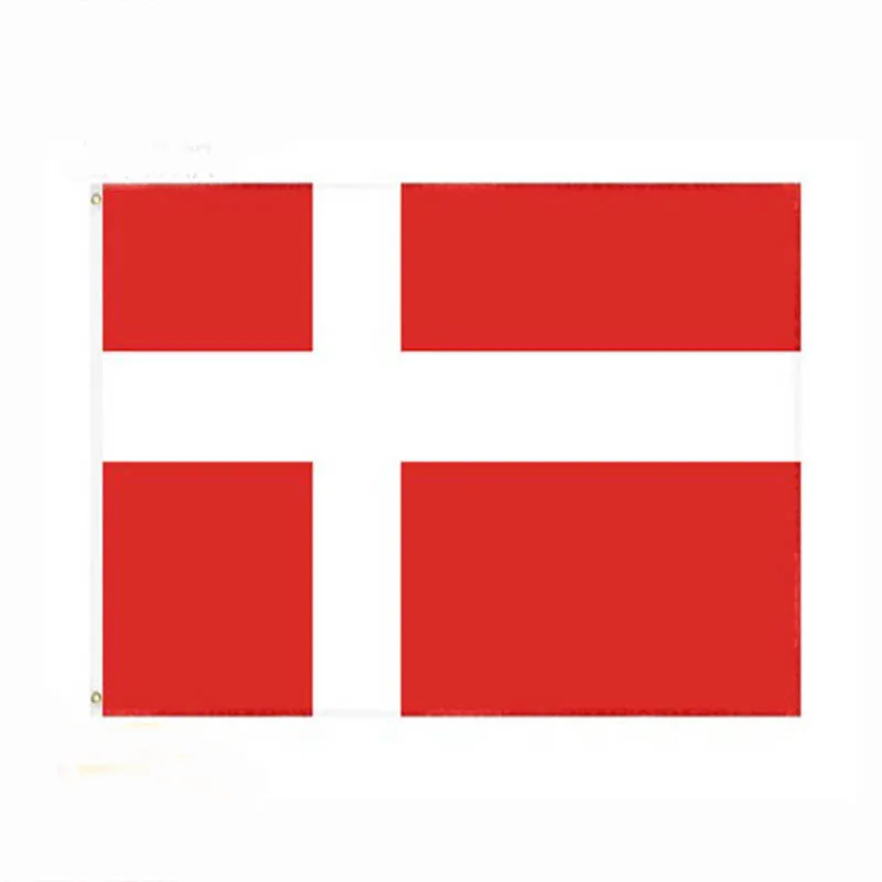 

90*150 CM Polyester Denmark Country Flag Banner For Celebration
