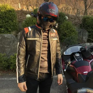 Мотоциклетная куртка MAPLESTEED, брендовая винтажная байкерская куртка из 100% воловьей кожи с вышивкой черепа, мотоциклетная куртка, 086