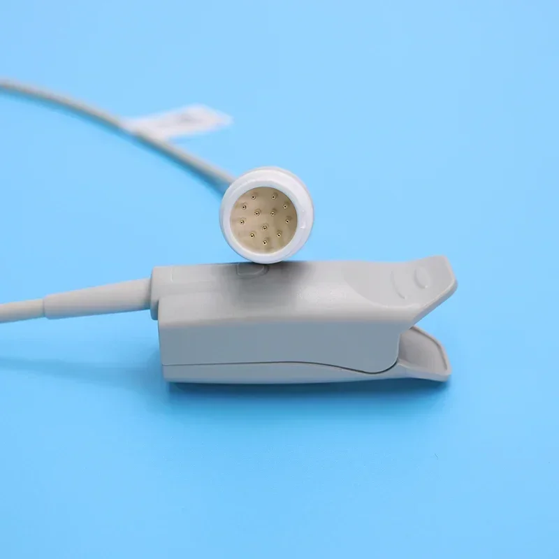 Фото Совместимый с монитором ЭКГ COMEN/STAR8000E/C50 взрослый пальчиковый датчик с 12-контактным разъемом A №2