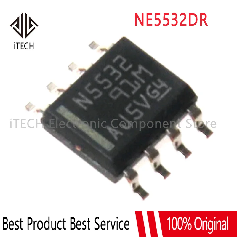 10 шт. NE5532DR NE5532 5532 оптическая схема 8soic SOP8 SOP-8 Новинка