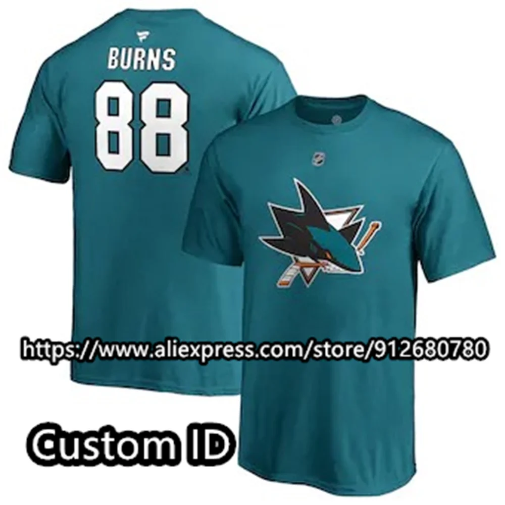 

Top Oversized T-shirt Men's Clothing Summer New Sports Short Sleeve Hockey Custom Material Polyester Adult Children's Harajuku