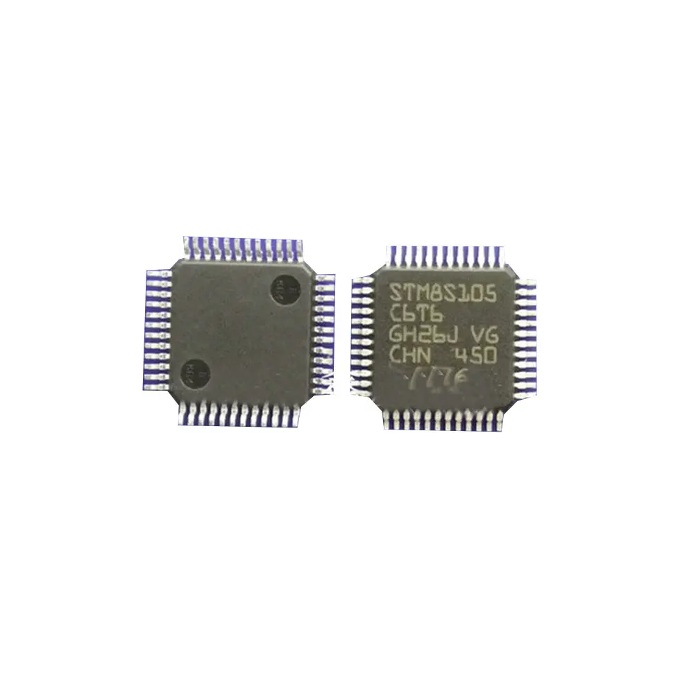 

1pcs/lot STM8S105C6T6 STM8S105 TQFP-48 In Stock