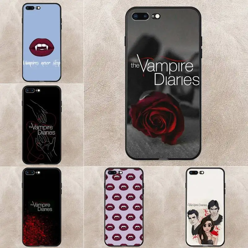 

The Vampire Diaries Stefan Damon Salvatore Phone Case For Huawei Y5 Y62019 Y52018 Y92019 Luxury Funda Case For 9prime2019